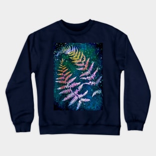 Botanical cyanotype herb Crewneck Sweatshirt